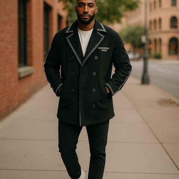 Dangerous people Other - Dangerous People ,RARE branded Mens Trench Coat 🧥
